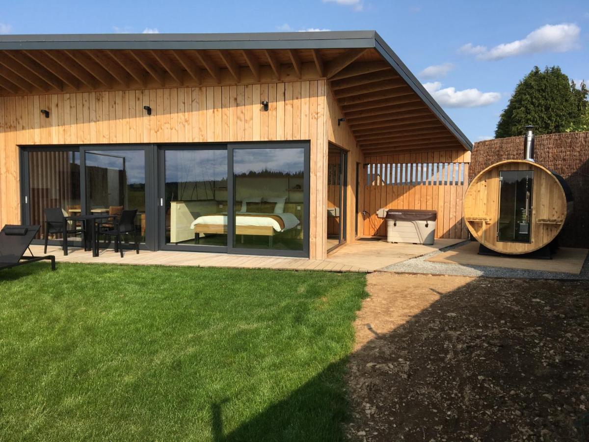 Beau Réveil nature&wellness - gite 1 Manhay Extérieur photo