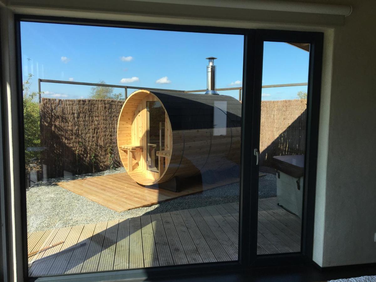 Beau Réveil nature&wellness - gite 1 Manhay Extérieur photo